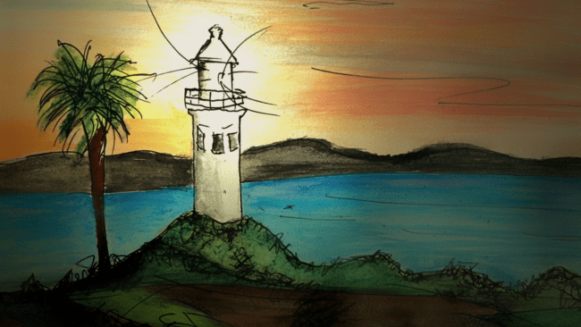 Are you drifting through life? The lighthouse to Serenity Island.