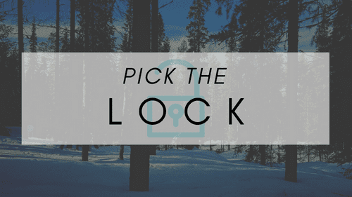 Pick The Lock (Banner)